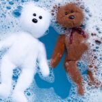 氣泡中的泰迪熊的圖像是一個有趣的WA，以表示需要從膜蛋白中去除多餘的洗滌劑