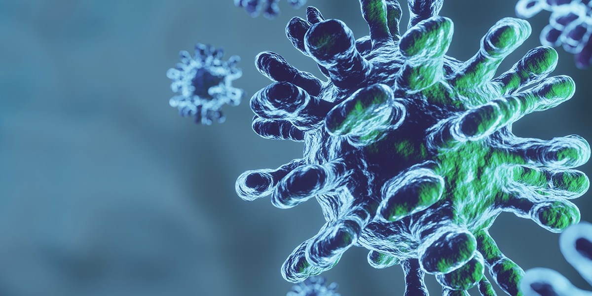 SARS-COV-2的圖像描繪流式細胞術免疫蛋白酶型。