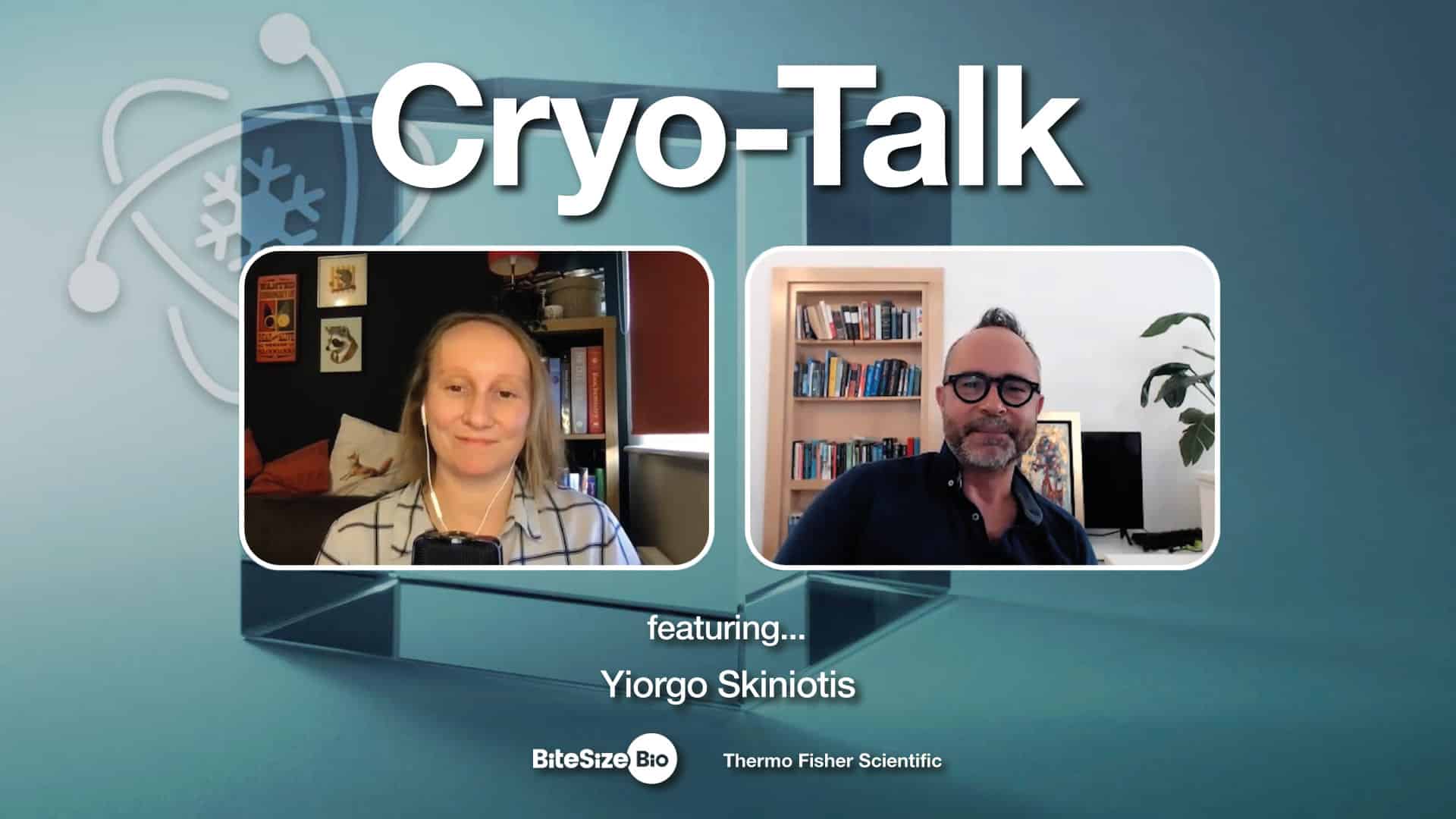 伊娃·安森在《Cryo-Talk》第三集采訪Yiorgo Skiniotis